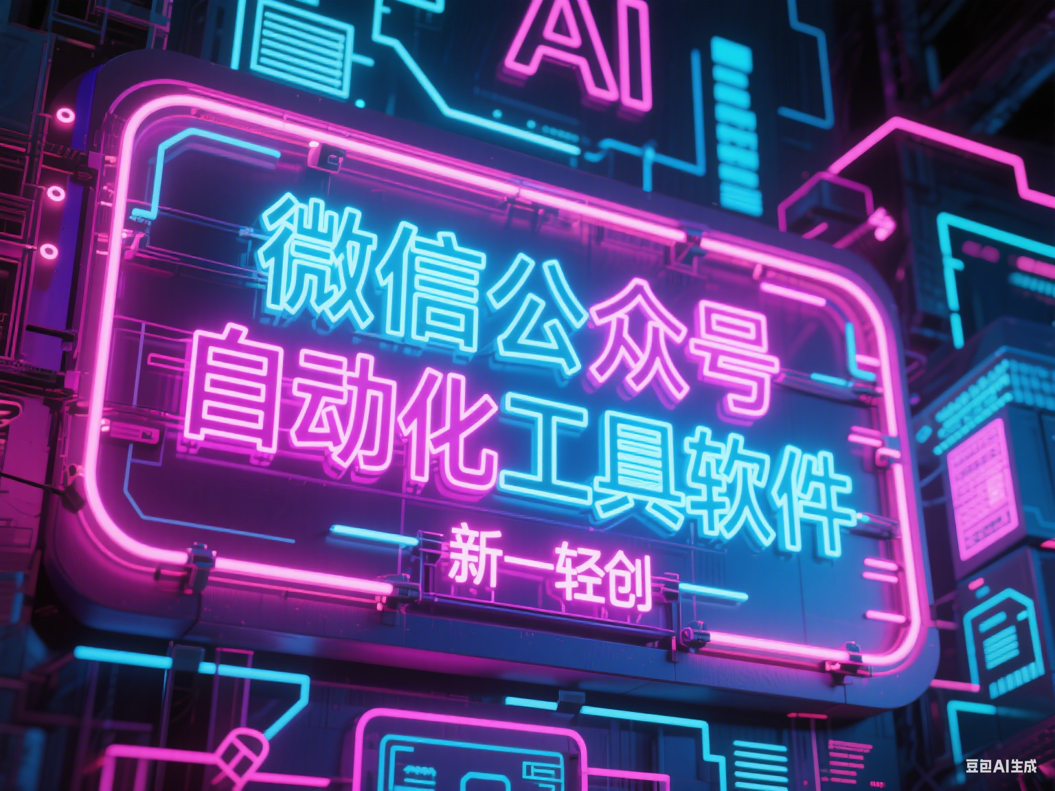微信公众号自动化工具软件!-新一轻创